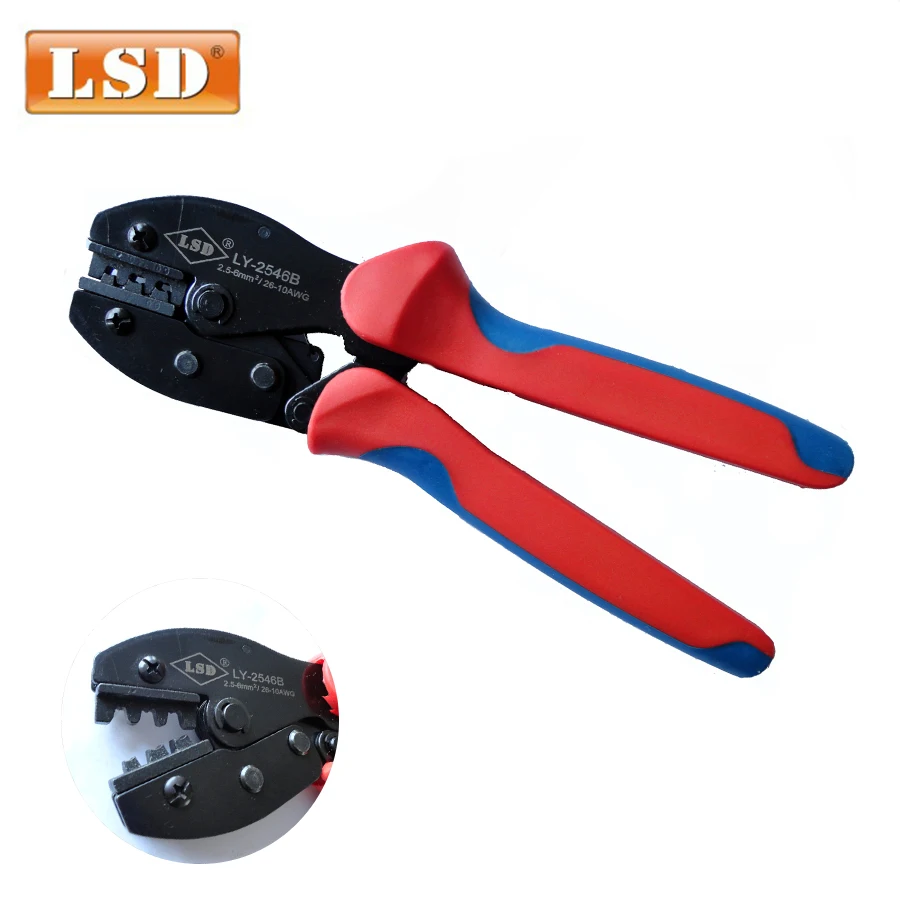 LY 2546B Солнечный обжимной инструмент MC4 2 5 6mm2 ручной плоскогубцы 14 10AWG mc4