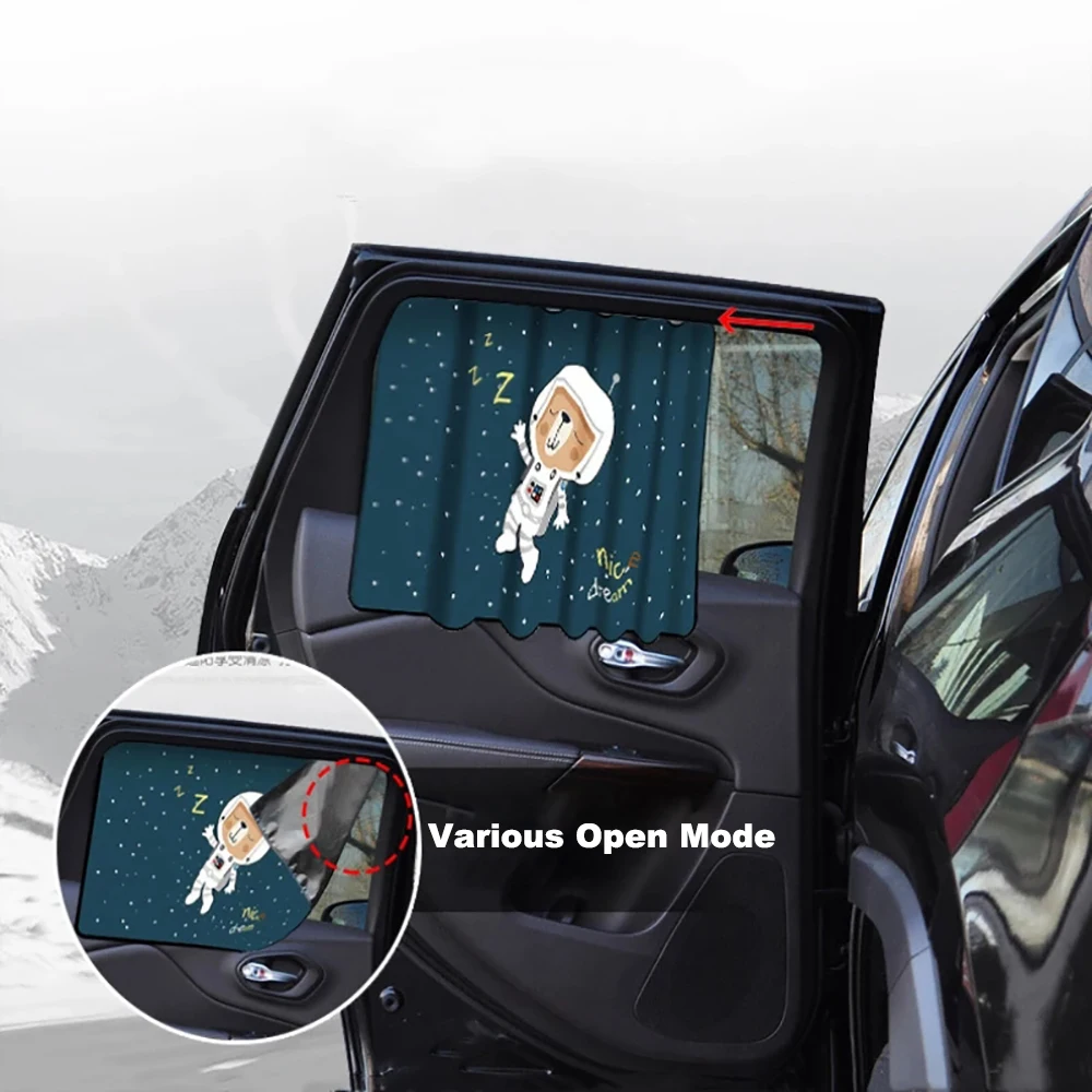 Car Cartoon Cute Spaceman Magnet Side Window Sunshades Windshield Sunshade Rear Side Auto Window Sunshade Cover For Children
Car Cartoon Cute Spaceman Magnet Side Window Sunshades Windshield Sunshade Rear Side Auto Window Sunshade Cover For Children