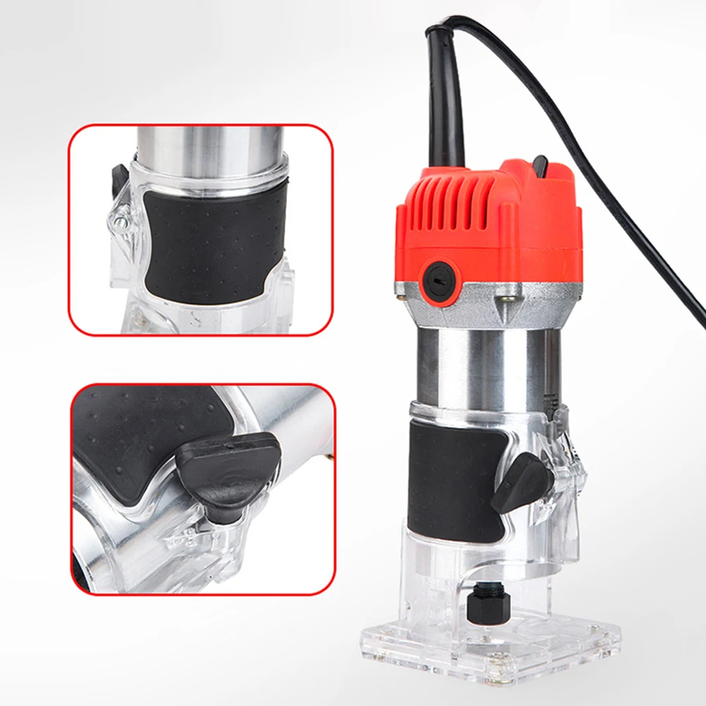 Professional Wood Router Tool Electric Woodworking Machines Power Carpentry Manual Trimmer Tools With Milling Cutter
Professional Wood Router Tool Electric Woodworking Machines Power Carpentry Manual Trimmer Tools With Milling Cutter
