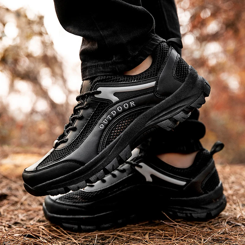 TANTU Breathable Outdoor Hiking Shoes for Men Big Size Lightweight Sports Trekking Shoes Holes Mesh Summer Shoes Men Sneakers
TANTU Breathable Outdoor Hiking Shoes for Men Big Size Lightweight Sports Trekking Shoes Holes Mesh Summer Shoes Men Sneakers