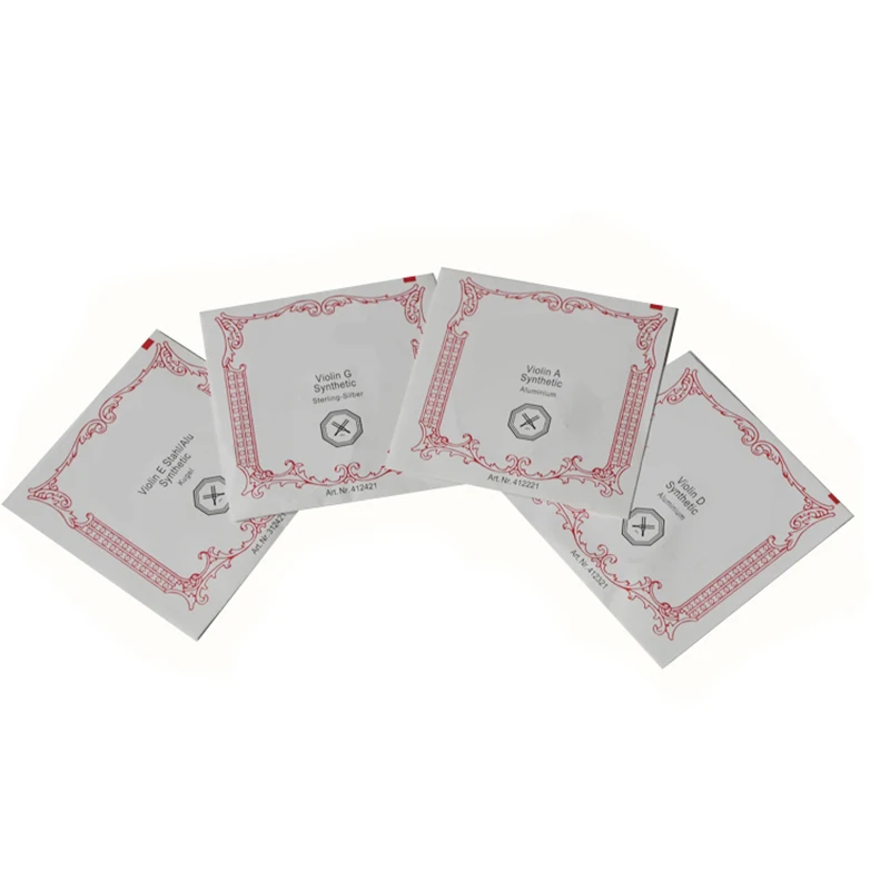 Violin Strings Stainless Musical Instrument 4pcs Full Set A E D G Violin Tonica String Parts Accessories High Quality Brand New
Violin Strings Stainless Musical Instrument 4pcs Full Set A E D G Violin Tonica String Parts Accessories High Quality Brand New