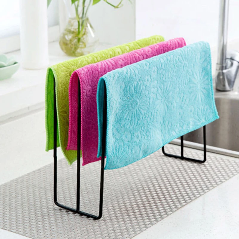 28.5*10*23cm Triangular Fixed Towel Holder Drying Rack Towel Balcony Hanger Hook Kitchen Rag Drain Rack Rust-proof Durable
28.5*10*23cm Triangular Fixed Towel Holder Drying Rack Towel Balcony Hanger Hook Kitchen Rag Drain Rack Rust-proof Durable