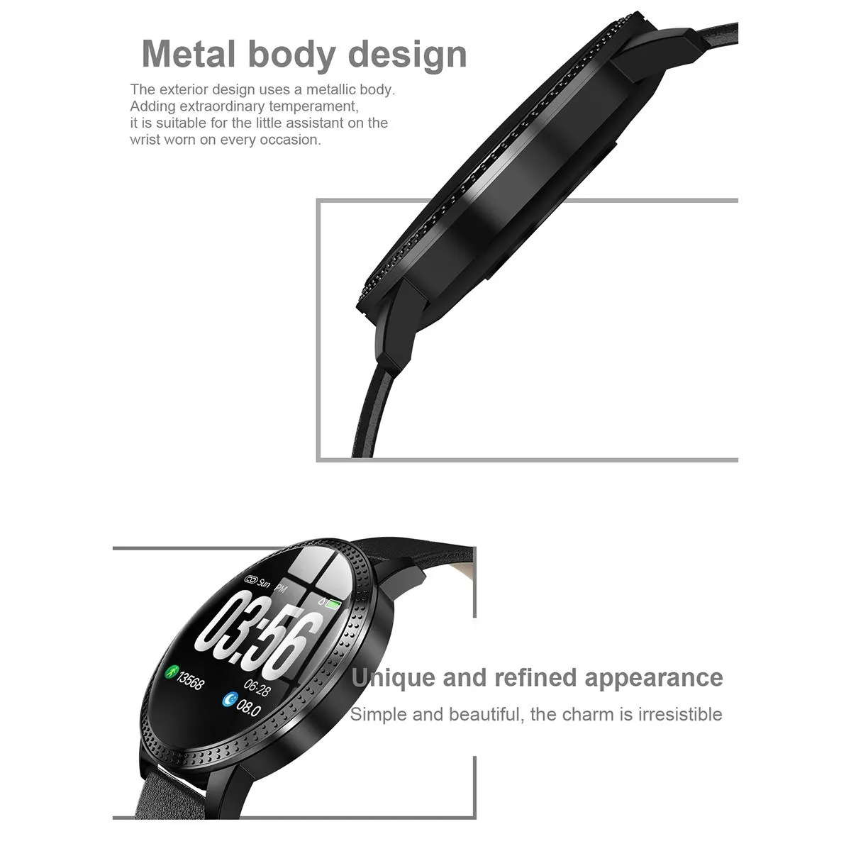 Smart Watch 1.22inch Screen BT4.0 Waterproof Pedometer Calories Alarm Heart Rate Monitor Smart Bracelet
Smart Watch 1.22inch Screen BT4.0 Waterproof Pedometer Calories Alarm Heart Rate Monitor Smart Bracelet