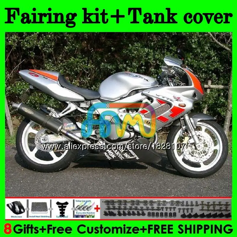 +Tank For HONDA SuperHawk VTR1000F 97 98 99 00 01 05 160BS.16 VTR1000 F VTR Red silvery 1000F 1997 1998 1999 2000 2001 Fairing
+Tank For HONDA SuperHawk VTR1000F 97 98 99 00 01 05 160BS.16 VTR1000 F VTR Red silvery 1000F 1997 1998 1999 2000 2001 Fairing