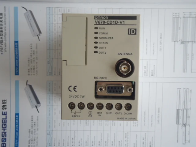 One year warranty for genuine v670-cd1d-v1 label ID detection system module controller
One year warranty for genuine v670-cd1d-v1 label ID detection system module controller
