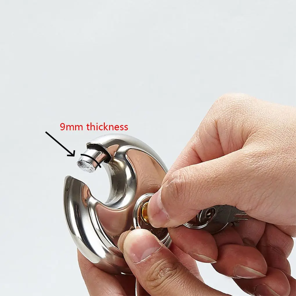 Навесной замок Discus с 2 ключами для хранения
Навесной замок Discus с 2 ключами для хранения