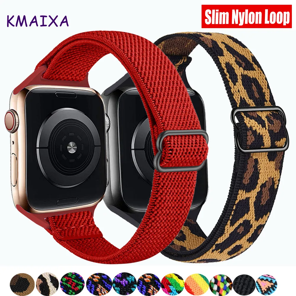 Slim Scrunchie Strap for Apple watch band 44mm 45mm 40mm 41mm 42mm 38mm Adjustable Nylon solo Loop bracelet iWatch 3 4 5 6 se 7
Slim Scrunchie Strap for Apple watch band 44mm 45mm 40mm 41mm 42mm 38mm Adjustable Nylon solo Loop bracelet iWatch 3 4 5 6 se 7