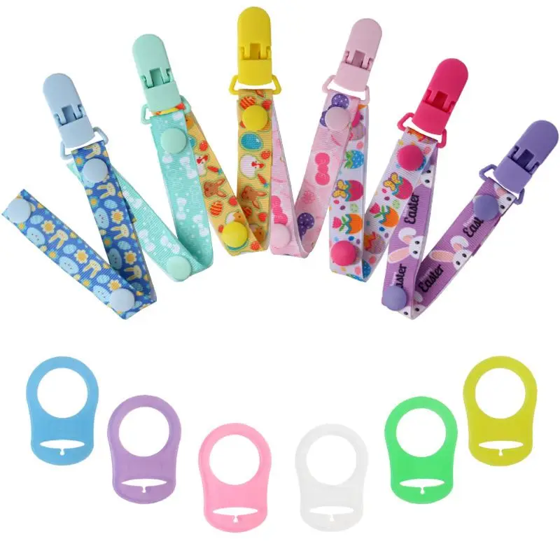 1Set Baby Pacifier Chain with Holder Clip Adapter for MAM Rings Dummy Soother Nipple Leash Strap
1Set Baby Pacifier Chain with Holder Clip Adapter for MAM Rings Dummy Soother Nipple Leash Strap