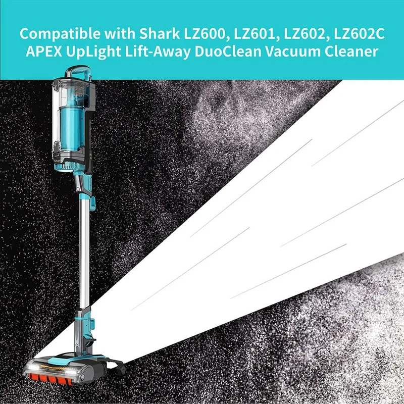 Replacement Accessories for Shark LZ600, LZ601, LZ602, LZ602C APEX UpLight Lift-Away DuoClean Vacuum Cleaner
Replacement Accessories for Shark LZ600, LZ601, LZ602, LZ602C APEX UpLight Lift-Away DuoClean Vacuum Cleaner