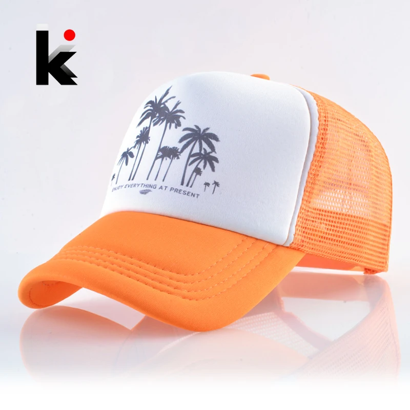 

Snapback de malla gorra de beisbol de verano al aire libre deporte sombreros para hombres y mujeres moda camionero gorras ninos