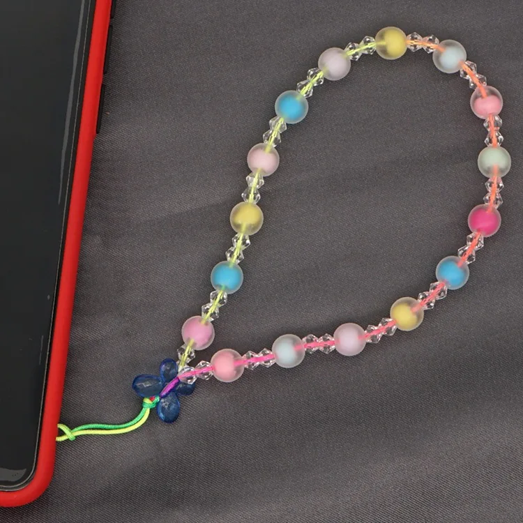 Fashion Personality Multicolor Transparent Acrylic Crystal Butterfly Short Phone Chain Jewelry For Women
Fashion Personality Multicolor Transparent Acrylic Crystal Butterfly Short Phone Chain Jewelry For Women