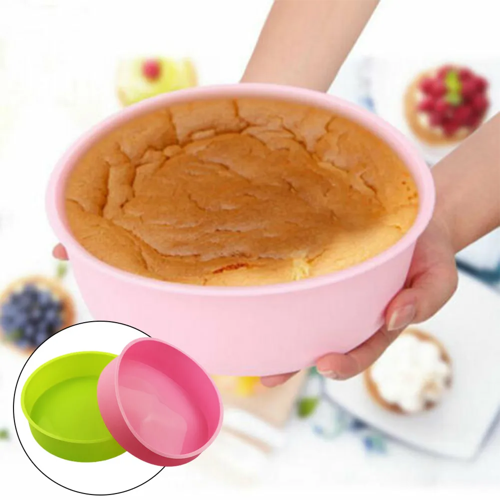 8 Inch Pan Cake Mould Silicone Round Cake Pan Pastry Muffin Bread Baking Molds Weddings Festivals Birthdays Parties
8 Inch Pan Cake Mould Silicone Round Cake Pan Pastry Muffin Bread Baking Molds Weddings Festivals Birthdays Parties