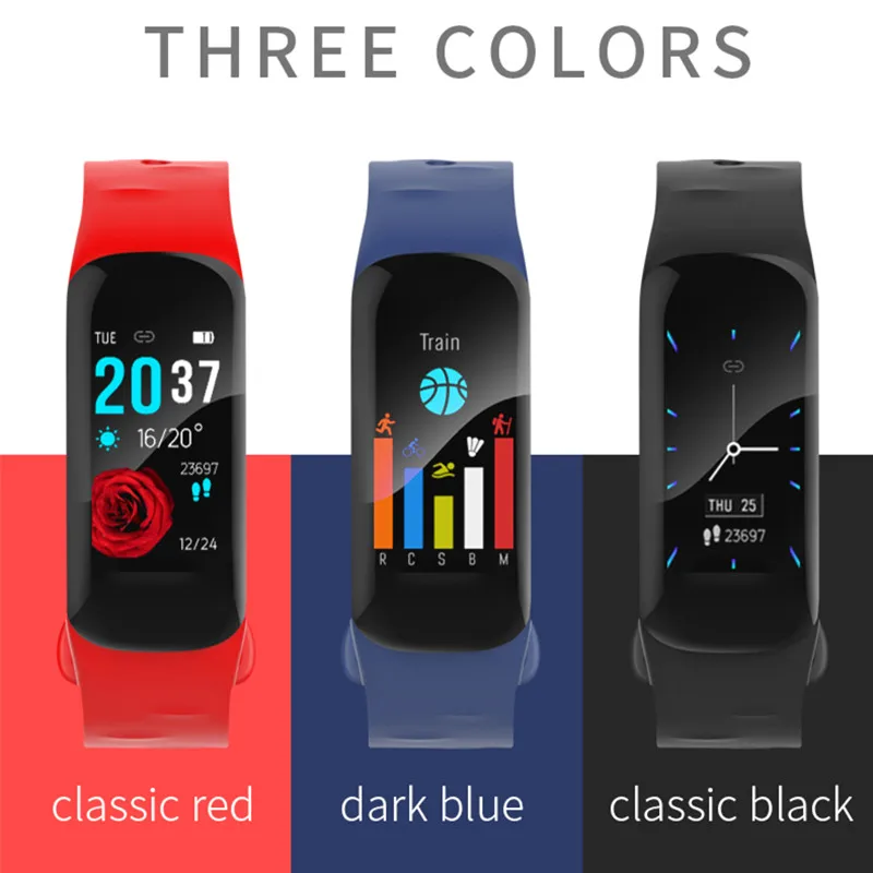 BINSSAW Blood PressureSmart Watch IP67 Waterproof Fitness Tracker Heart Rate Monitor 1.14inch Color Screen Sport Band
BINSSAW Blood PressureSmart Watch IP67 Waterproof Fitness Tracker Heart Rate Monitor 1.14inch Color Screen Sport Band