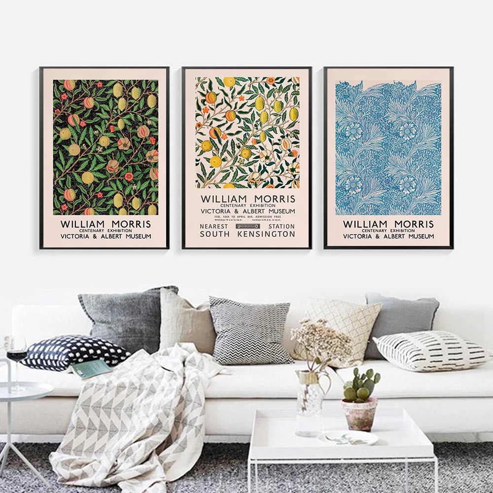 Vintage Poster The Victoria Canvas Painting Museum Exhibition Art Print William Morris Wall Picture For Living Room Home Decor
Vintage Poster The Victoria Canvas Painting Museum Exhibition Art Print William Morris Wall Picture For Living Room Home Decor