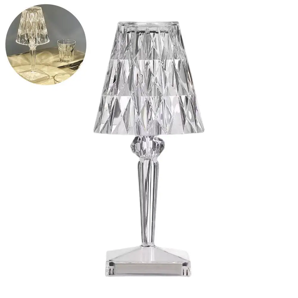 1PC Rechargeable Diamond Table Lamp Romantic Nightlight Fixture Bar Decor Light Restaurant Bed Table Lamps Lamp
1PC Rechargeable Diamond Table Lamp Romantic Nightlight Fixture Bar Decor Light Restaurant Bed Table Lamps Lamp