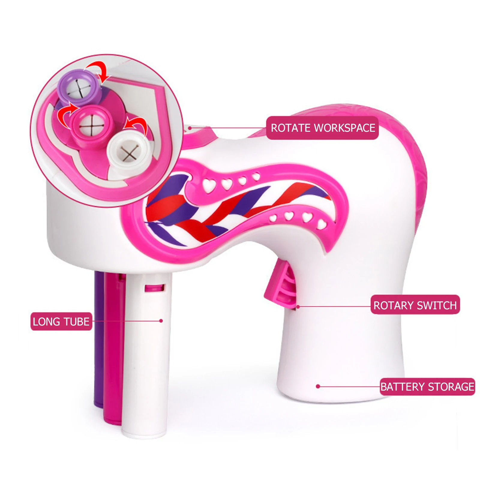 Автоматическая машинка для плетения волос девочек электрический инструмент