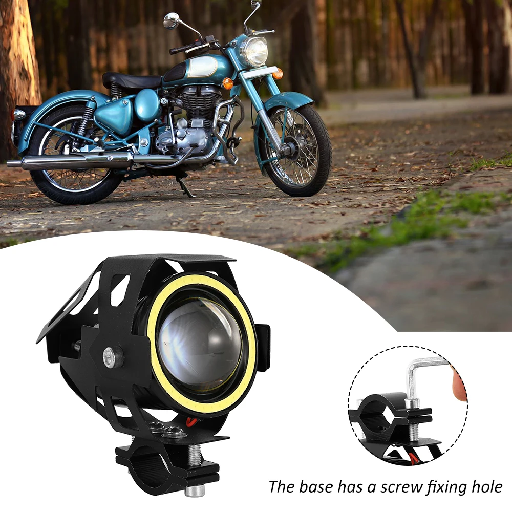 2PCS U7 Motorcycle Headlight Angel Eye Devil Eye Moto Spotlight Led Driving Fog Spot Head Light Moto Lights
2PCS U7 Motorcycle Headlight Angel Eye Devil Eye Moto Spotlight Led Driving Fog Spot Head Light Moto Lights
