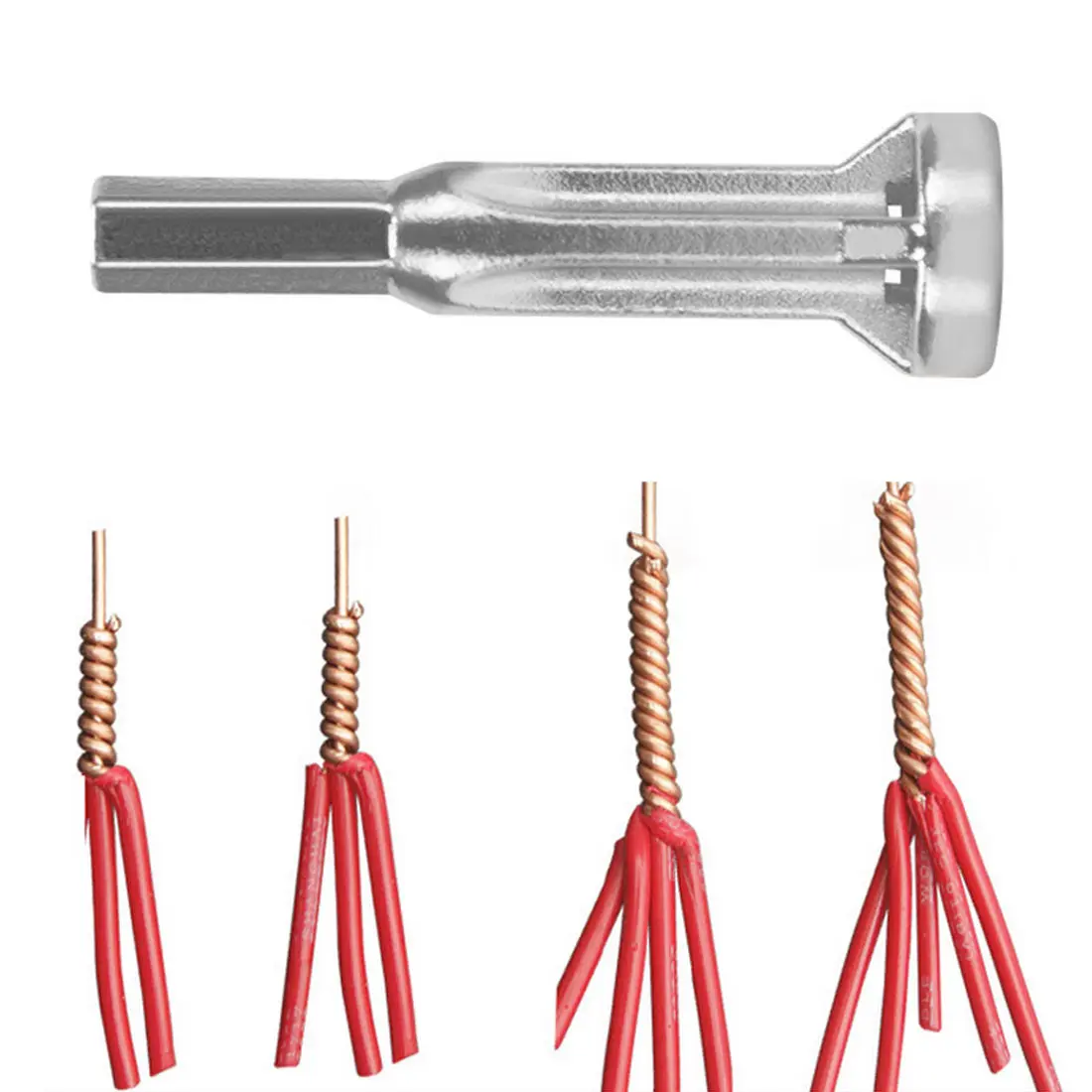 Electrical Twist Wire Tool 2~5 Hole Electrician Universal Automatic Twisting Wire Stripping Doubling Machine Connector
Electrical Twist Wire Tool 2~5 Hole Electrician Universal Automatic Twisting Wire Stripping Doubling Machine Connector