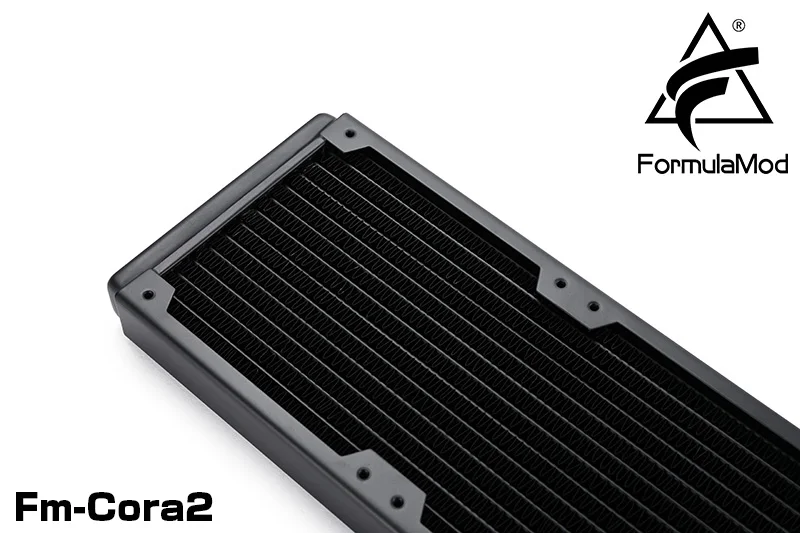 FormulaMod Fm-CoRa2 28mm Thickness Copper Radiator 120/240/360/480 Black Suitable For 120 Fans
FormulaMod Fm-CoRa2 28mm Thickness Copper Radiator 120/240/360/480 Black Suitable For 120 Fans