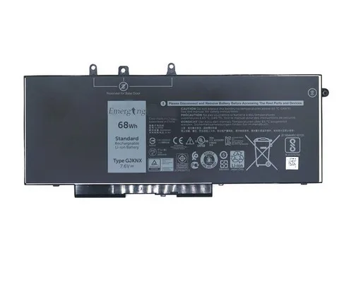 SZHYON 7.6V 68WH New Laptop Battery for Dell Latitude 15 3520 E5480 5480 5580 GJKNX GD1JP
SZHYON 7.6V 68WH New Laptop Battery for Dell Latitude 15 3520 E5480 5480 5580 GJKNX GD1JP