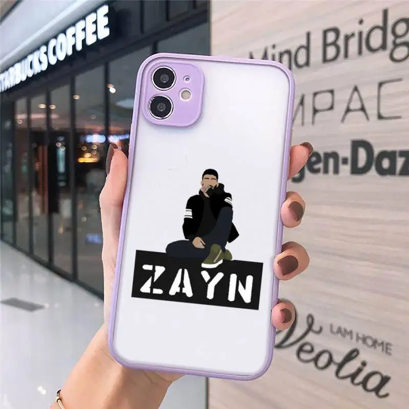 Zayn malik Phone Cases Matte Transparent for iPhone 7 8 11 12 s mini pro X XS XR MAX Plus cover funda
Zayn malik Phone Cases Matte Transparent for iPhone 7 8 11 12 s mini pro X XS XR MAX Plus cover funda