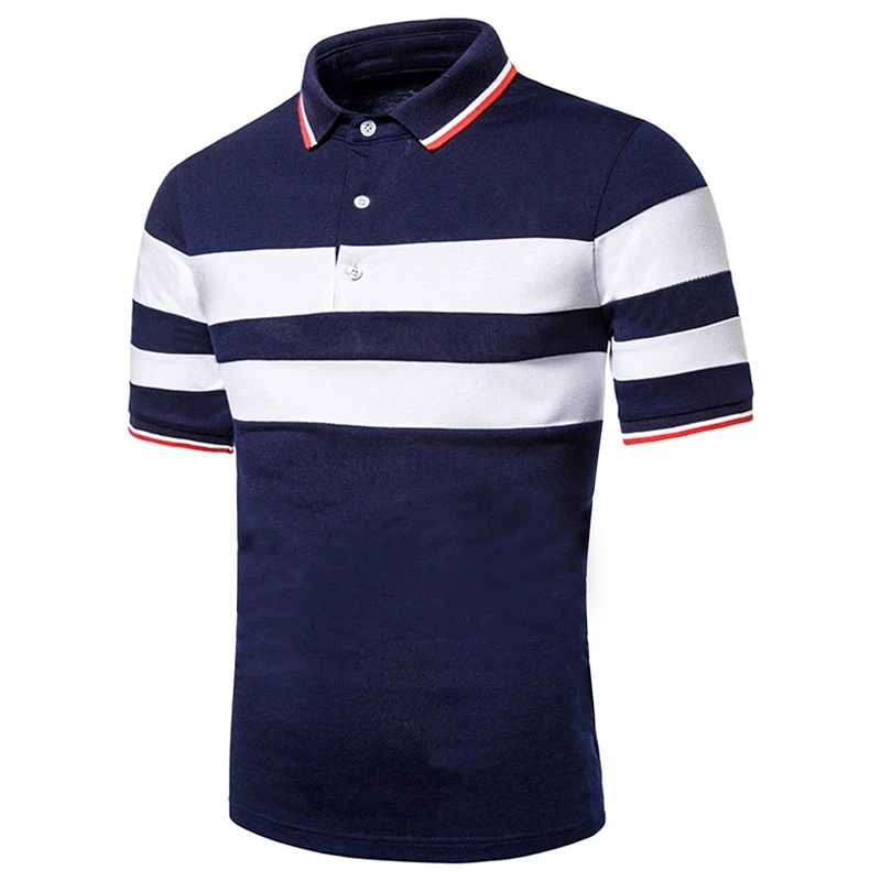 Men's Short-Sleeved T-Shirt Fashion Two-Color Stitching Big Body Design Casual Men's Short-Sleeved Shirt
Men's Short-Sleeved T-Shirt Fashion Two-Color Stitching Big Body Design Casual Men's Short-Sleeved Shirt