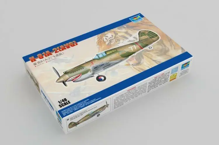 Трубач 05807 1/48 Второй мировой войны P-40 самолет Flying Tiger ястреб H-81A-2(AVG) истребитель
Трубач 05807 1/48 Второй мировой войны P-40 самолет Flying Tiger ястреб H-81A-2(AVG) истребитель