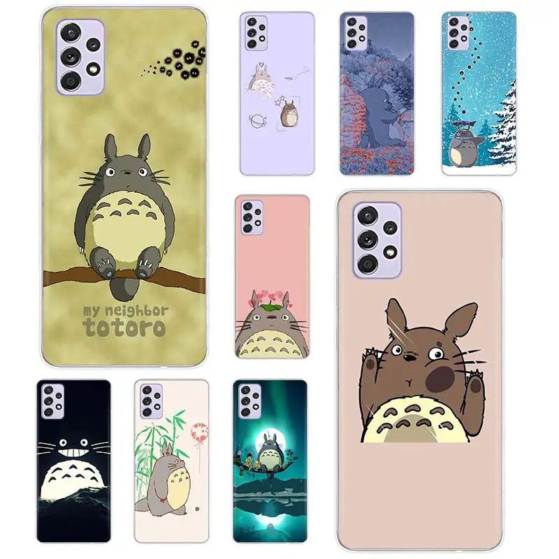 Cute Totoro Anime Case Coque For Samsung Galaxy A52 A51 A71 A50 A12 A22 A32 A42 A72 A70 A21S A41 A40 A30 A20 A10 A11 Cover Funda
Cute Totoro Anime Case Coque For Samsung Galaxy A52 A51 A71 A50 A12 A22 A32 A42 A72 A70 A21S A41 A40 A30 A20 A10 A11 Cover Funda