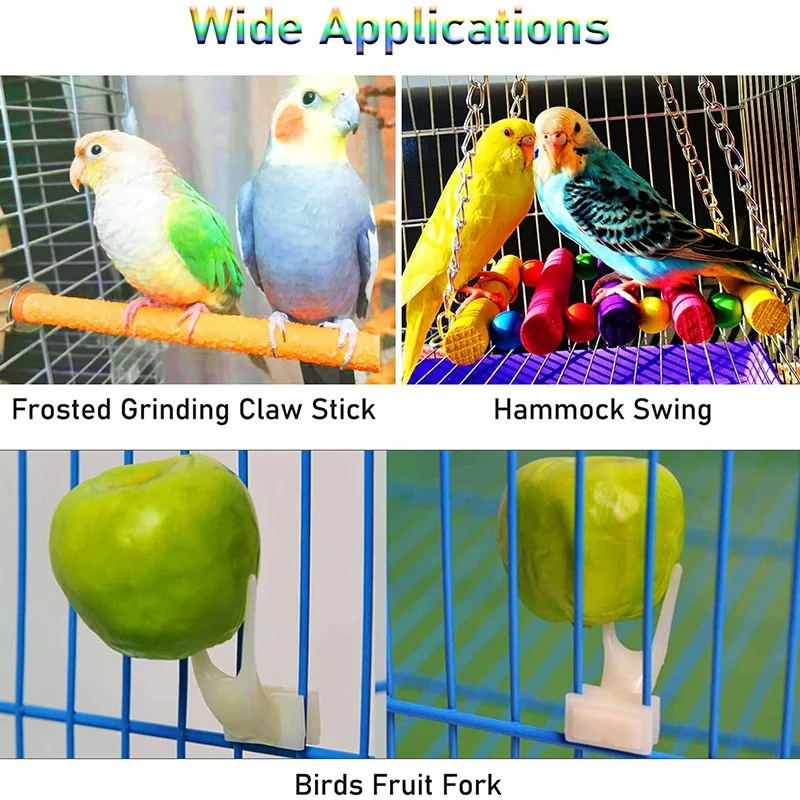 Fashion-15 Packs Bird Parrot Swing Chewing Toys, Parrots Chewing Hanging Pet Birds Cage Toys Suitable for Small Parakeets
Fashion-15 Packs Bird Parrot Swing Chewing Toys, Parrots Chewing Hanging Pet Birds Cage Toys Suitable for Small Parakeets