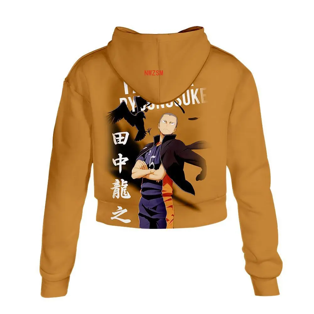 Japan Anime Haikyuu Cosplay Costume Hinata Shoyo Kuroo Tetsurou Oikawa Tooru Crop Top Hoodie Women Harajuku Cropped Sweatshirts
Japan Anime Haikyuu Cosplay Costume Hinata Shoyo Kuroo Tetsurou Oikawa Tooru Crop Top Hoodie Women Harajuku Cropped Sweatshirts