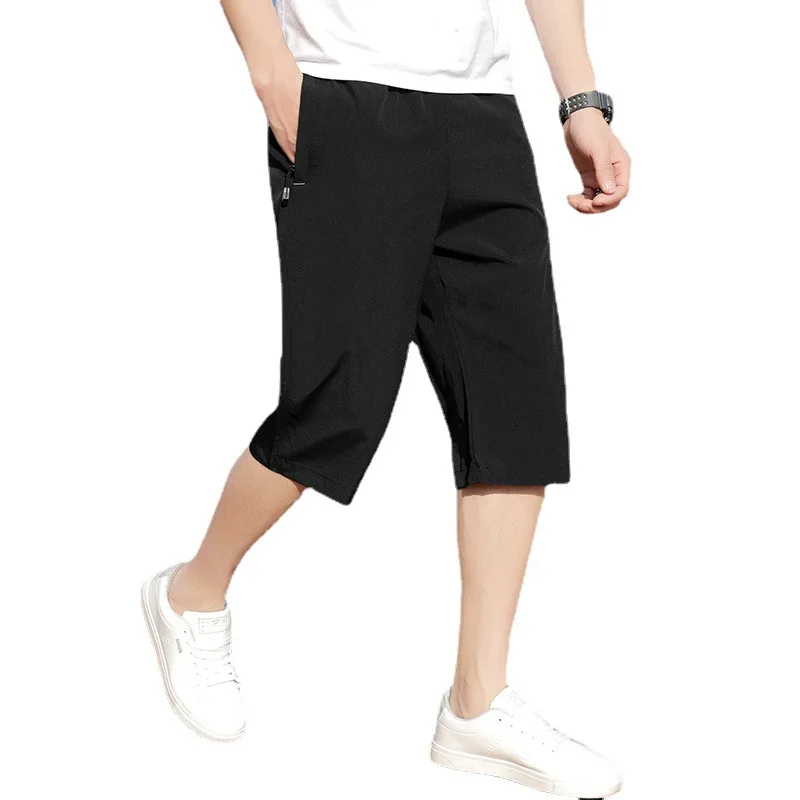 2021 Seven-point Shorts Men's Summer Sports Quick-drying Casual Loose Running Five-point Pants Beach Zipper Pocket Pants
2021 Seven-point Shorts Men's Summer Sports Quick-drying Casual Loose Running Five-point Pants Beach Zipper Pocket Pants