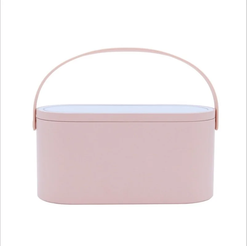Makeup Organizer Box with LED Light Mirror Portable Travel Makeup Cosmetics Organizer Touch Light Mirror Makeup Case Dropship MJ
Makeup Organizer Box with LED Light Mirror Portable Travel Makeup Cosmetics Organizer Touch Light Mirror Makeup Case Dropship MJ