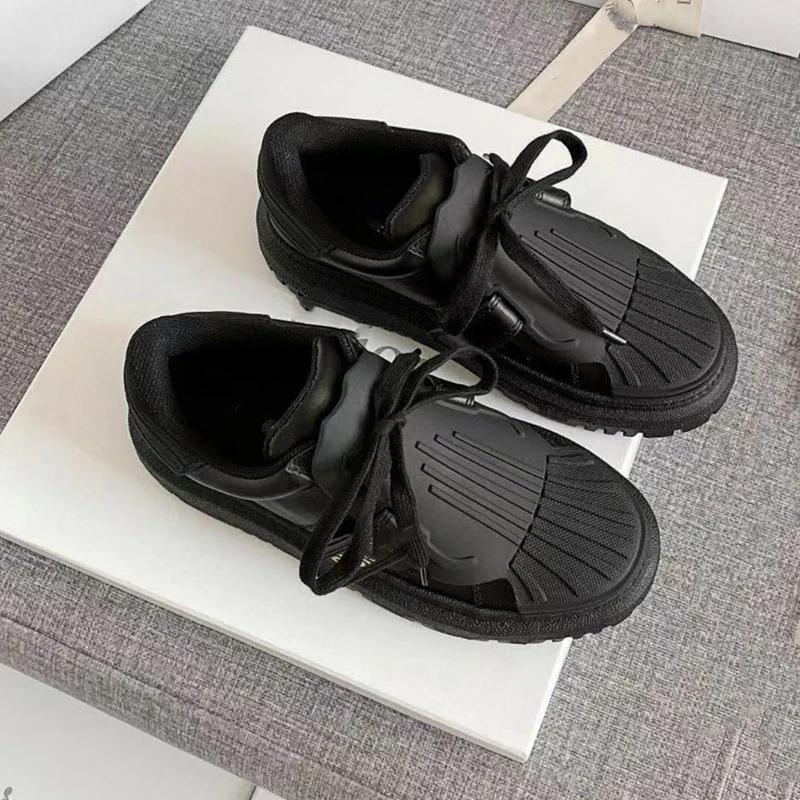 Korean version of the spring shell-toed shoes women's platform platform shoes women ins trendy white shoes 2021 new all-match wo
Korean version of the spring shell-toed shoes women's platform platform shoes women ins trendy white shoes 2021 new all-match wo