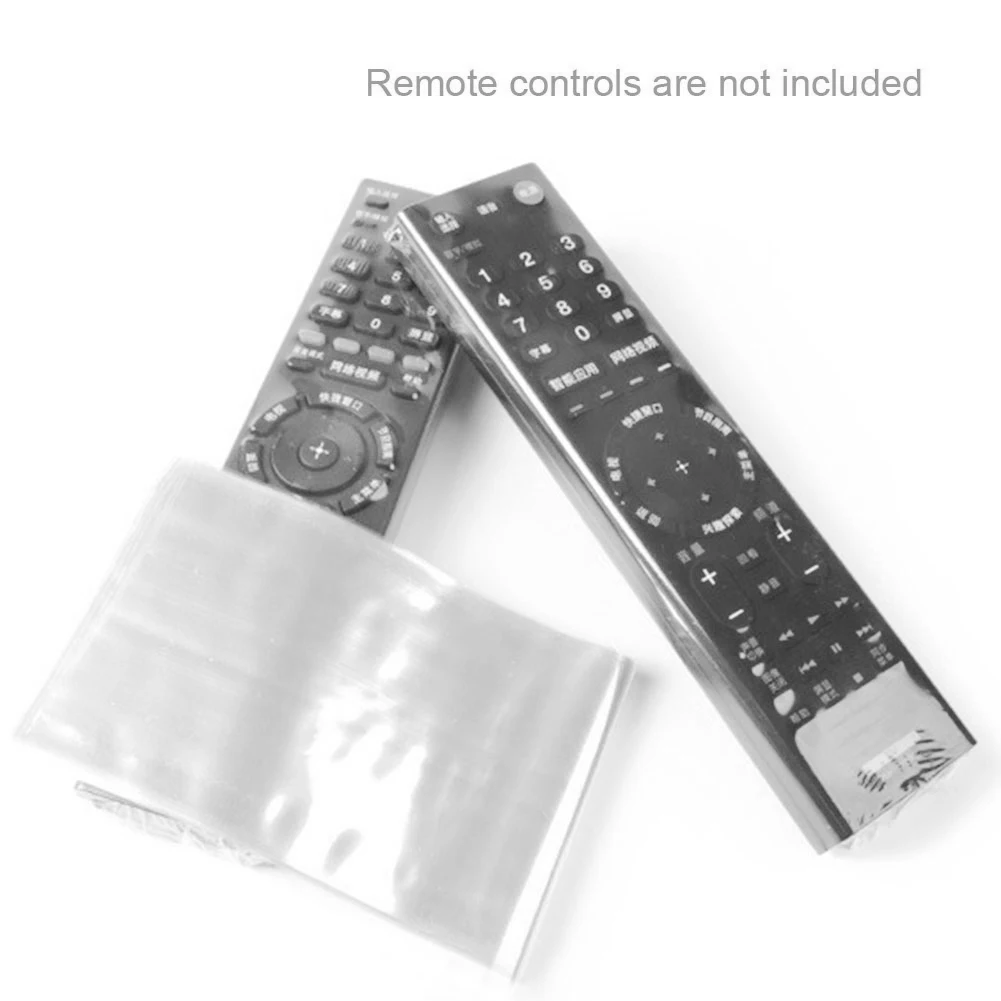 10pcs Protective Cover PVC Durable Storage Bag Heat Shrink Film Waterproof Clear Television Accessories Sleeve Remote Controller
10pcs Protective Cover PVC Durable Storage Bag Heat Shrink Film Waterproof Clear Television Accessories Sleeve Remote Controller