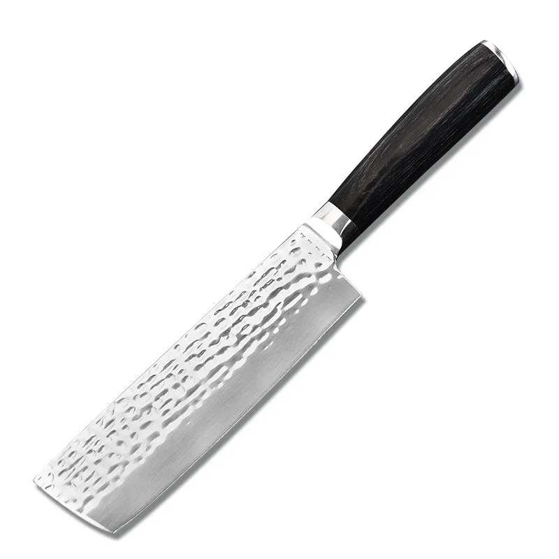 Kitchen knife kitchen chef knife slicer knife multi-functional hammer knife with wooden handle household sharp
Kitchen knife kitchen chef knife slicer knife multi-functional hammer knife with wooden handle household sharp