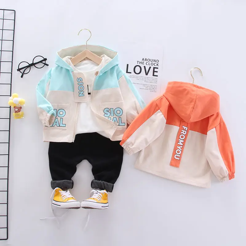 New Spring Autumn Children Clothes Baby Boys Girls coat Jacket T Shirt Pants 3Pcs/sets Kids Infant Clothing Toddler Tracksuits
New Spring Autumn Children Clothes Baby Boys Girls coat Jacket T Shirt Pants 3Pcs/sets Kids Infant Clothing Toddler Tracksuits