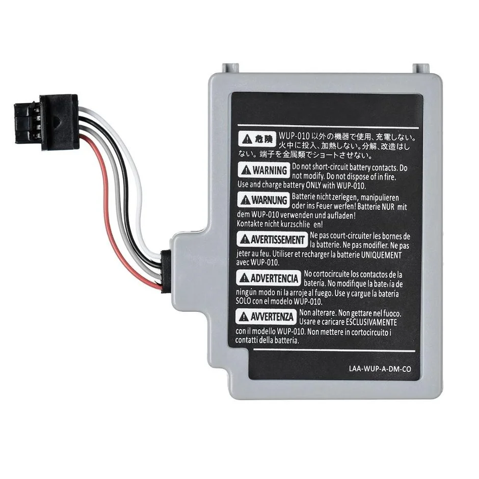 Battery Pack Replacement for Nintendo Wii U Gamepad 3.7V 1500mAh Rechargeable Battery
Battery Pack Replacement for Nintendo Wii U Gamepad 3.7V 1500mAh Rechargeable Battery