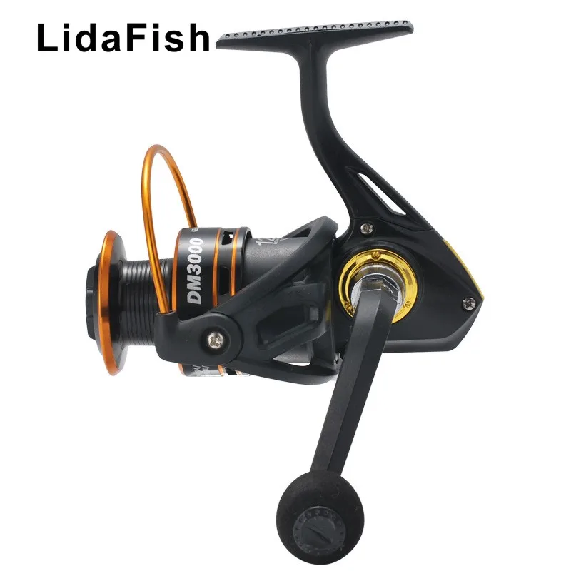 Рыболовная катушка LidaFish с подшипником 12 осей стандартная и прочная 5 2: 1 | Спорт