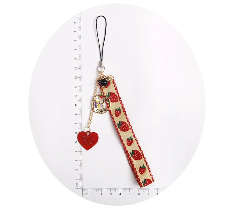 Japanese Strawberry Kawaii Key Chains Lanyard Car Keys Bag Keychains Decor Pendent Charm for Airpods for Samsung Buds Live
Japanese Strawberry Kawaii Key Chains Lanyard Car Keys Bag Keychains Decor Pendent Charm for Airpods for Samsung Buds Live