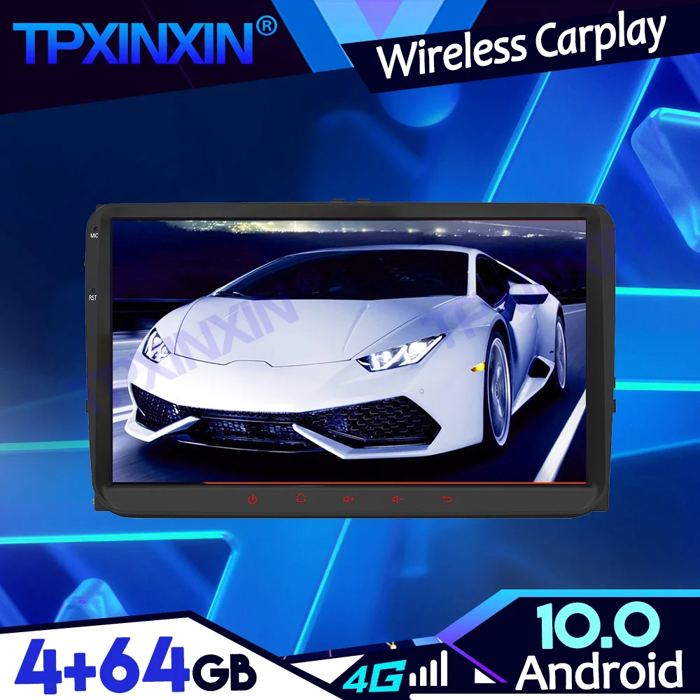 4G-64G Android 10.0 PX6 IPS Carplay For Volkswagen Magotan Car DSP Tape Recoder Multimedia Player Head Unit Navi GPS Auto Radio
4G-64G Android 10.0 PX6 IPS Carplay For Volkswagen Magotan Car DSP Tape Recoder Multimedia Player Head Unit Navi GPS Auto Radio
