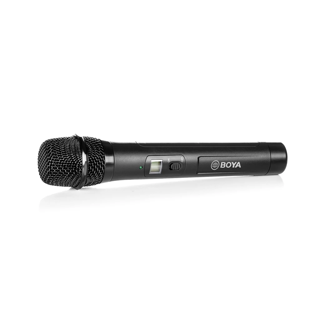 BOYA BY-WHM8 Pro Microphone for karaoke interview speech music recording stage 48-Channel UHF Wireless Handheld Dynamic Mic
BOYA BY-WHM8 Pro Microphone for karaoke interview speech music recording stage 48-Channel UHF Wireless Handheld Dynamic Mic