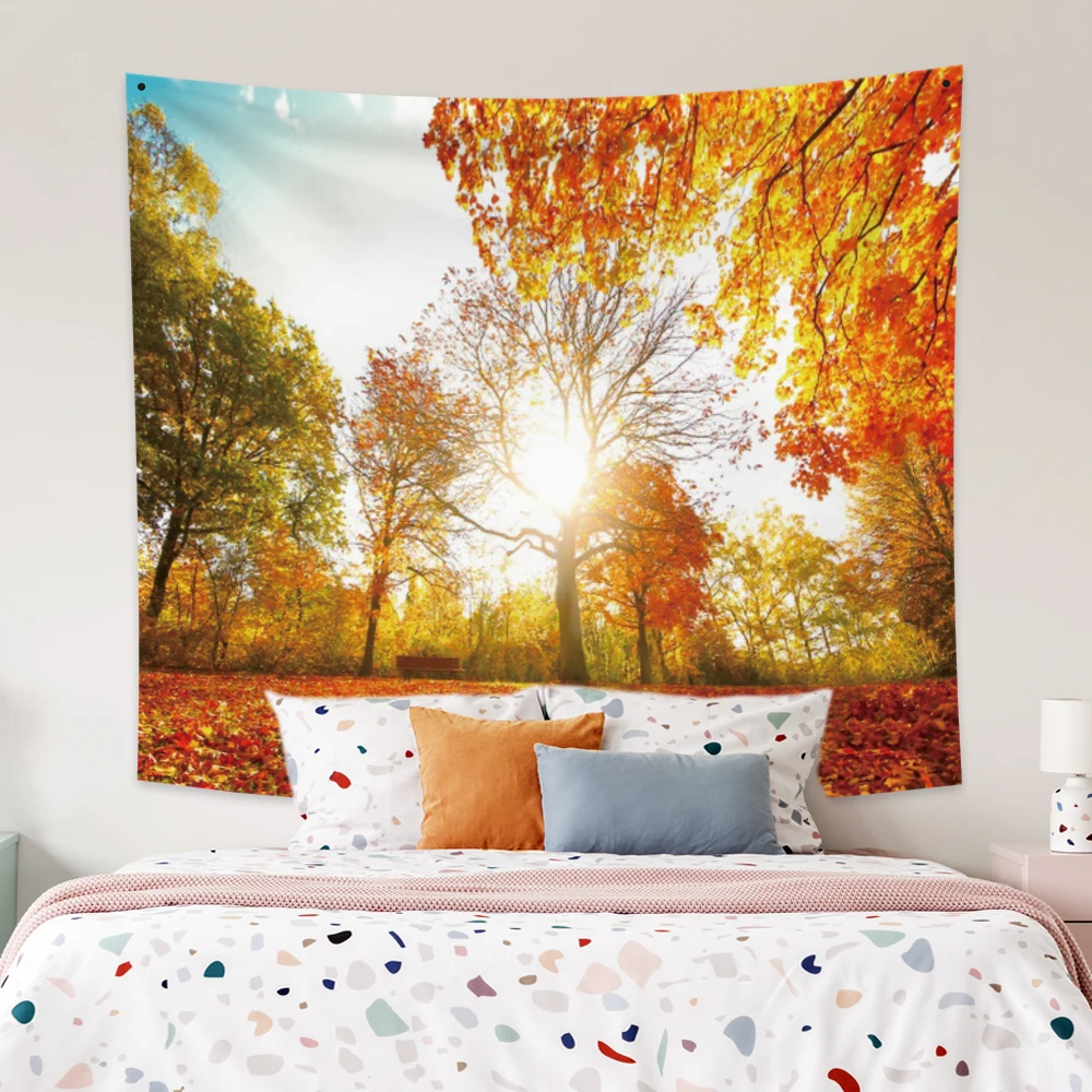 Laeacco Fashion Tapestry 150x130cm Autumn Forest Lake Fallen Leaves Sunlight Wall Hangings Room Restaurant Decor Wall Chart
Laeacco Fashion Tapestry 150x130cm Autumn Forest Lake Fallen Leaves Sunlight Wall Hangings Room Restaurant Decor Wall Chart