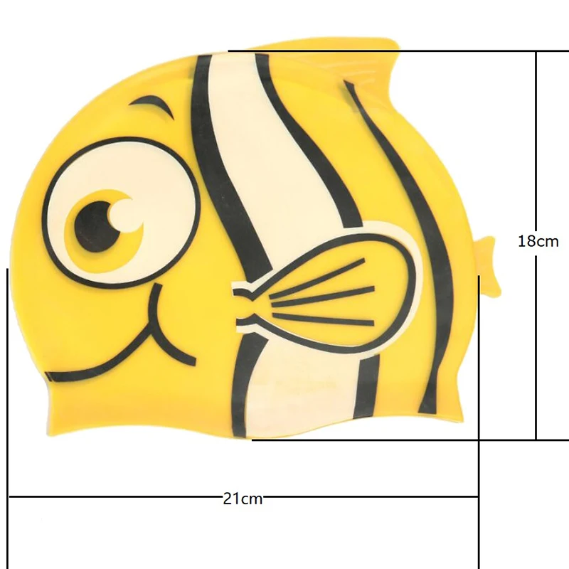 Children's Waterproof Swimming Cap Cartoon Swimming Pool Silicone Cap Hat Protect Ears Long Hair Boys and Girls New Swim Cap
Children's Waterproof Swimming Cap Cartoon Swimming Pool Silicone Cap Hat Protect Ears Long Hair Boys and Girls New Swim Cap