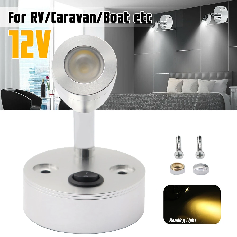 Universal 12V Led Reading light RV Boat Bedside Lamp Head Flexible Hose for Studying Reading Working Camping 
Universal 12V Led Reading light RV Boat Bedside Lamp Head Flexible Hose for Studying Reading Working Camping