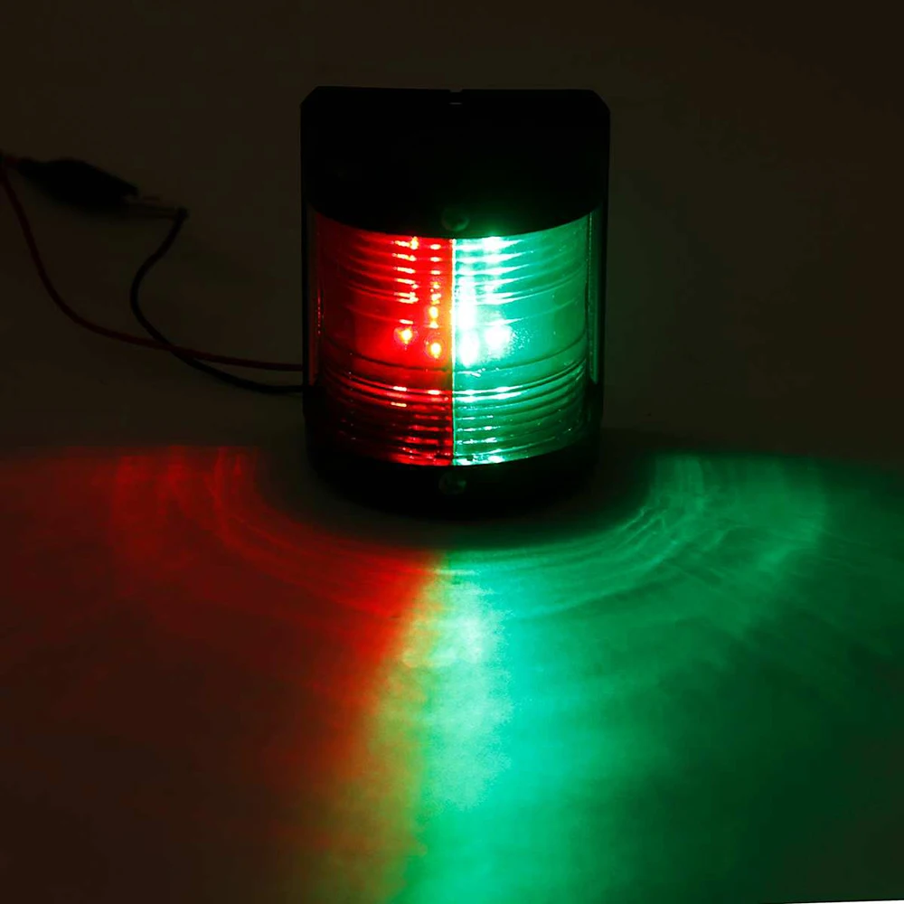 X-CAR 1PCS LED Navigation Side Light Red Green Mini Sailing Signal Light Warning Ligh For Marine Boat/ Yacht / Vessel Navigation
X-CAR 1PCS LED Navigation Side Light Red Green Mini Sailing Signal Light Warning Ligh For Marine Boat/ Yacht / Vessel Navigation