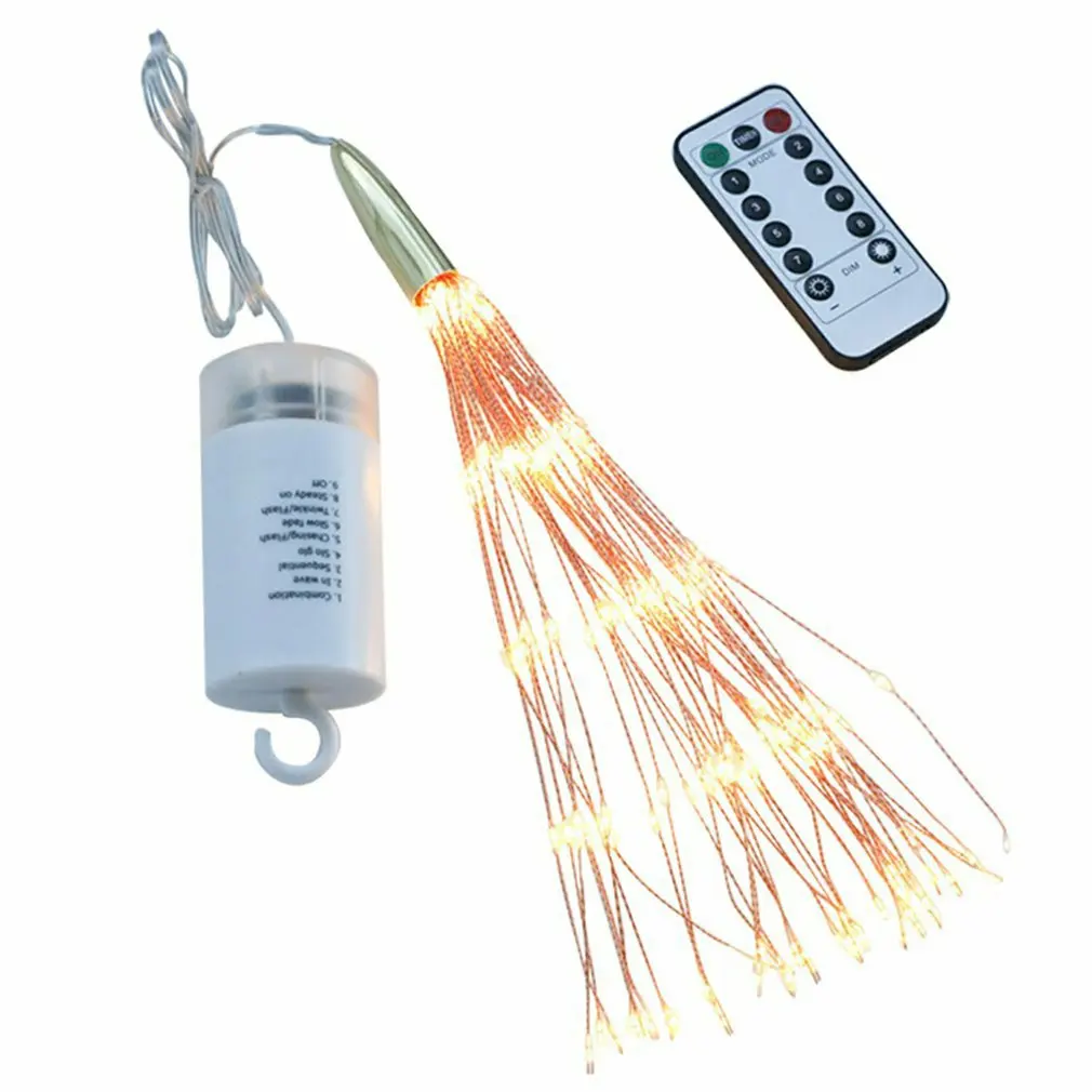 LED Remote Control Powered String Lamp Outdoor DIY Firework Starburst Fairy String Light Holiday Light Wedding Party Decoration 
LED Remote Control Powered String Lamp Outdoor DIY Firework Starburst Fairy String Light Holiday Light Wedding Party Decoration