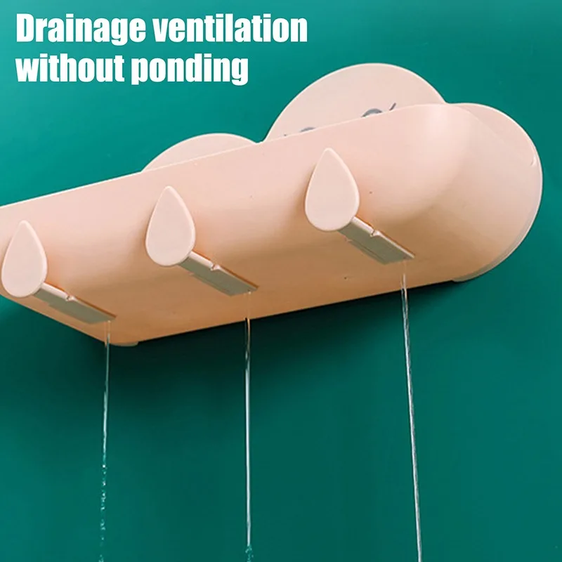 1PC Bathroom Storage Rack Perforation-Free Cloud, Bathroom And Toilet Wall-Mounted Multifunctional Storage Non-Marking Paste
1PC Bathroom Storage Rack Perforation-Free Cloud, Bathroom And Toilet Wall-Mounted Multifunctional Storage Non-Marking Paste