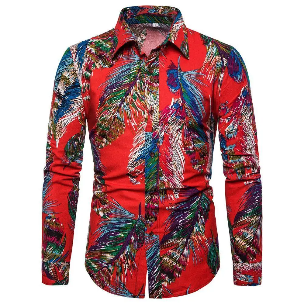 Camisetas Iformales De Manga Larga Para Hombre,Camisas De Vestir Masculinas Iinformales Con Estampado, A La Moda, De Talla Grand 
Camisetas Iformales De Manga Larga Para Hombre,Camisas De Vestir Masculinas Iinformales Con Estampado, A La Moda, De Talla Grand