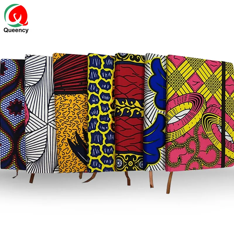 Notebook01 Fast shipping-Ankara Notebook Africa print A5 Diary School for Students Thanksgiving Gift | Дом и сад