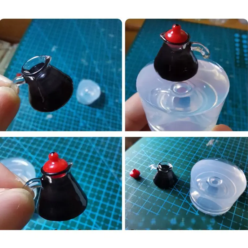 2021 New Handmade Coffee Pot 3D Silicone Resin Molds DIY Mini Coffee Maker Mould Art Craf
2021 New Handmade Coffee Pot 3D Silicone Resin Molds DIY Mini Coffee Maker Mould Art Craf